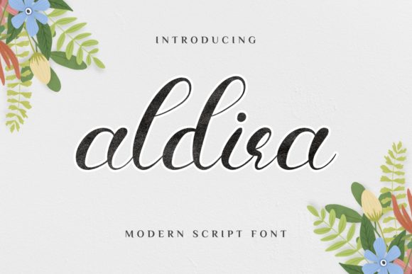 Aldira: The Handwritten Font That Elevates Campaign Design
