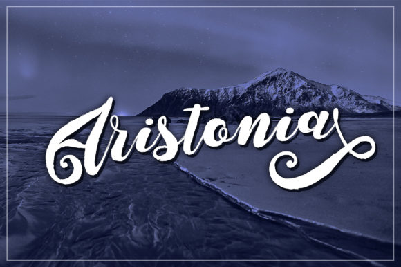 Aristonia: A Handwritten Font with Timeless Elegance