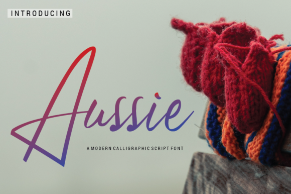 Aussie Font for Business Branding and Design