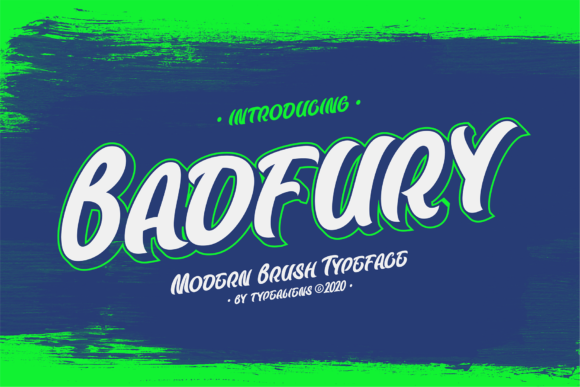 Badfury: A Script Font for Bold Branding