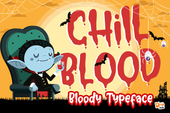 Chill Blood: A Display Font for Editorial Elegance