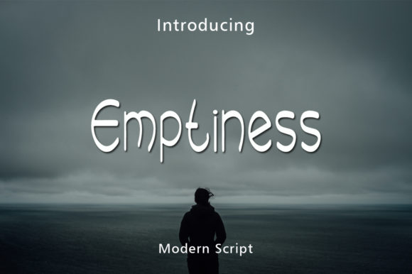 Emptiness Font for Handmade Projects