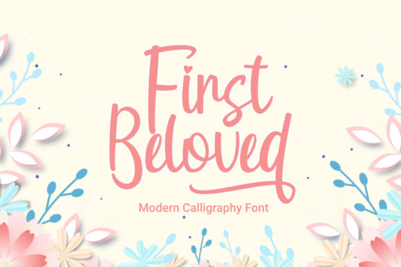 First Beloved: A Handwritten Font for Modern Web Design