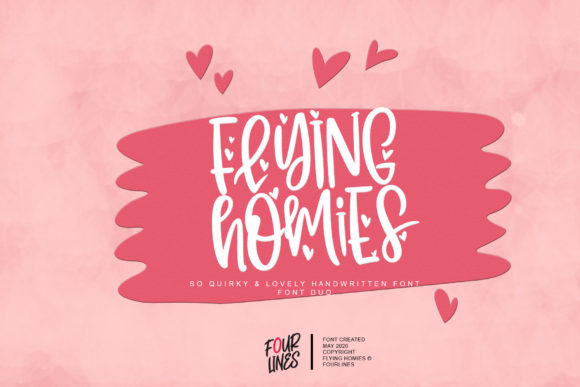 Flying Homies Font Review for Branding Materials