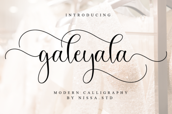 Galeyala: A Handwritten Font for Modern Campaigns