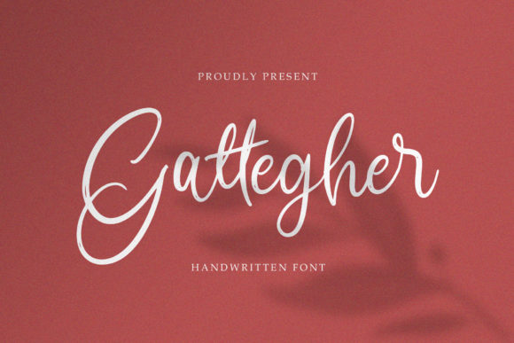 Gattegher: A Handwritten Font for Editorial Elegance