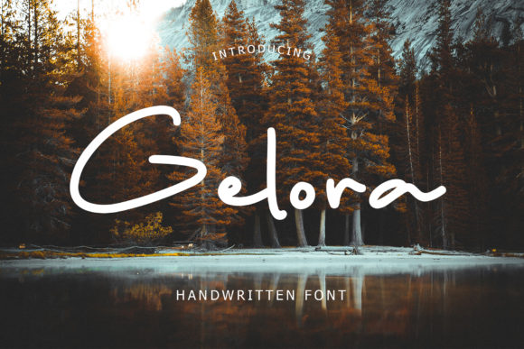 Gelora: A Handwritten Font That Elevates Web Design