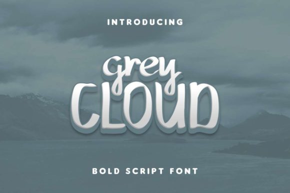 Grey Cloud: A Versatile Handwritten Font for Digital Creatives