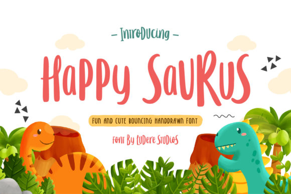 Happy Saurus: The Joyful Font That Boosts Campaign Impact