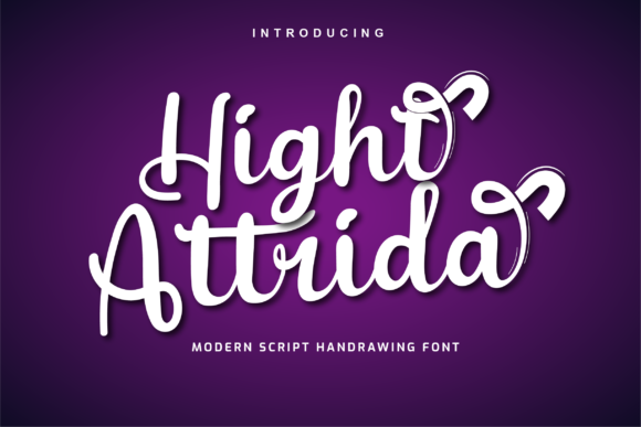 Hight Attrida Font for Eye-Catching Campaigns