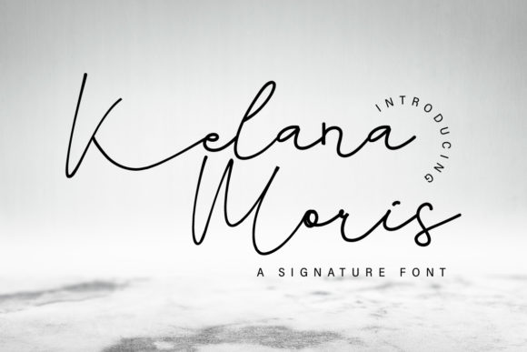 Kelana Moris: A Script Font for Modern Branding