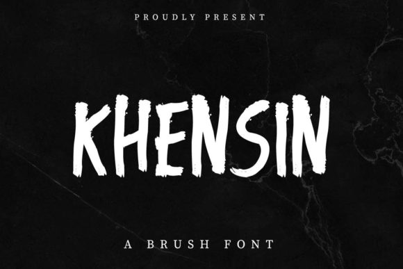 Khensin: A Handwritten Font That Elevates Branding Projects