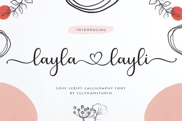 Layla Layli: A Handwritten Font for Elegant Branding