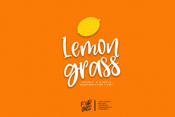 Lemon Grass Font for Eye-Catching Campaign Designs