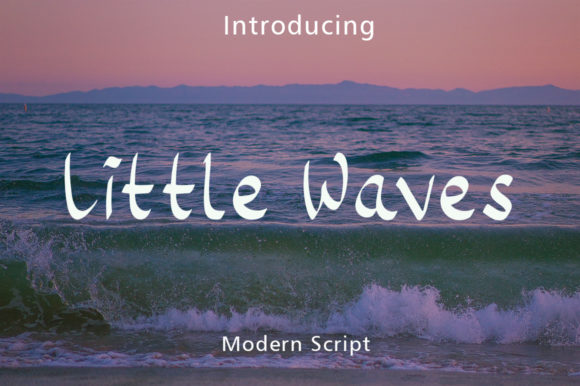 Little Waves: A Handwritten Font That Elevates Digital Branding