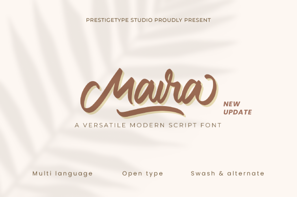 Maira Script Font for Professional Branding