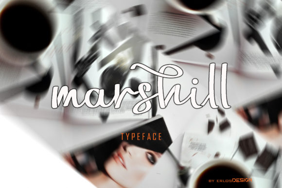 Marshill: A Handwritten Font for Editorial Elegance