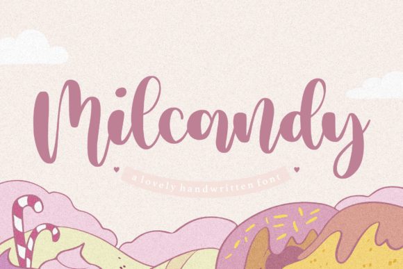 Milcandy: A Handwritten Font for Timeless Editorial Design