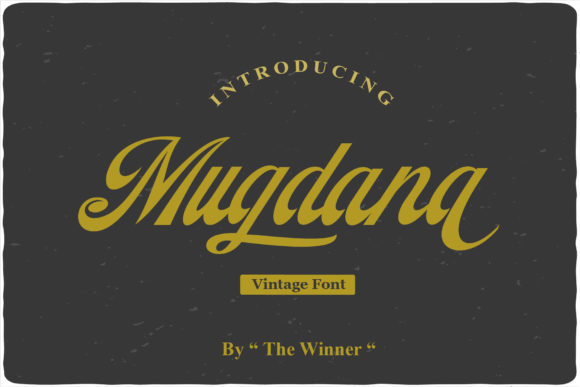 Mugdana: A Timeless Font for Polished Branding