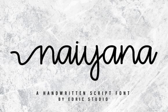 Naiyana Font for Web Design and Branding