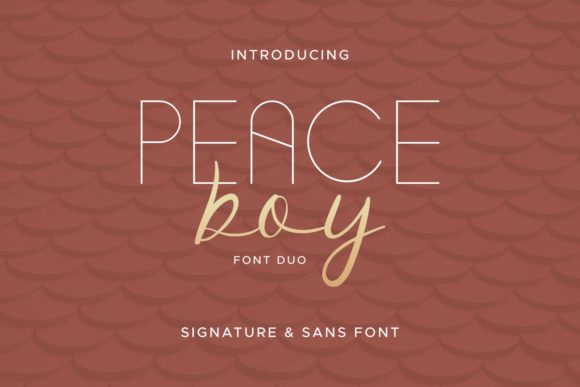 Peace Boy Font for Modern Branding and Digital Creativity