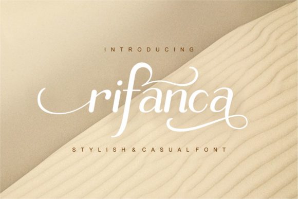 Rifanca Font for Digital Creativity