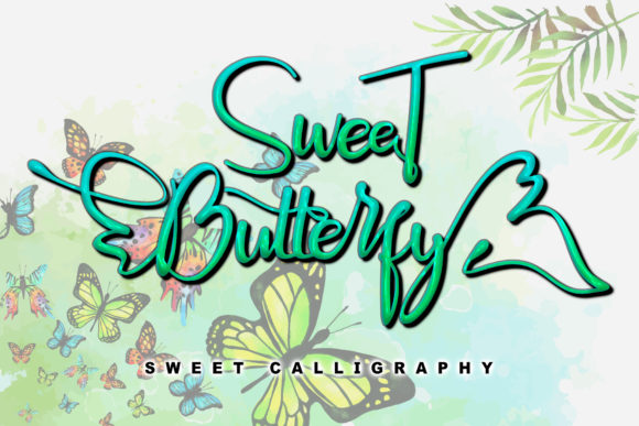Sweet Butterfly Font Review for Branding Projects