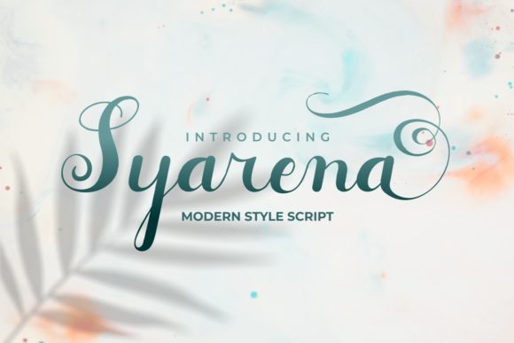 Syarena: A Handwritten Font That Elevates Brand Identity
