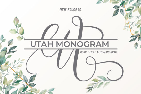 Utah Monogram: A Font That Elevates Brand Identity