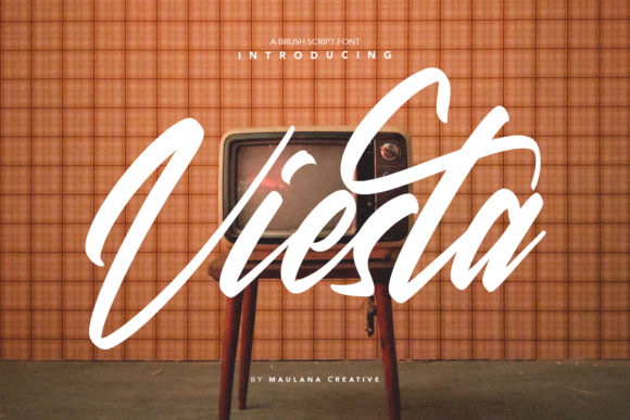 Viesta: A Handwritten Font for Modern Editorial Design